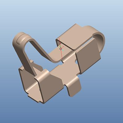 Shell Integrated Antenna Spring Contact Titanium Copper Antenna Spring Contact