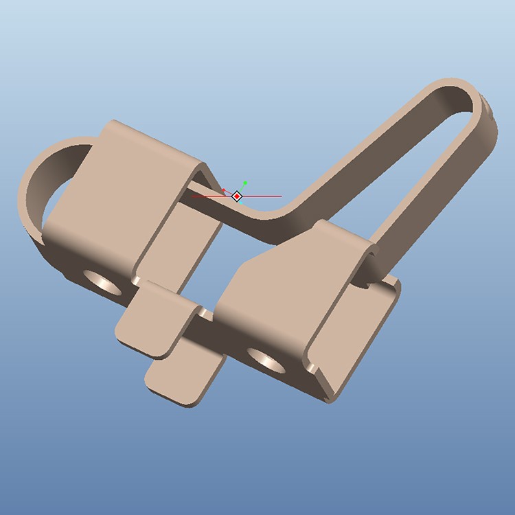 Shell Integrated Antenna Spring Contact Titanium Copper Antenna Spring Contact