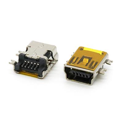 Surface Mount MINI USB 5P Female Connector B Type SMT
