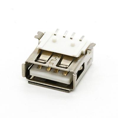 USB 2.0 A Female SMT Connector 90Degree
