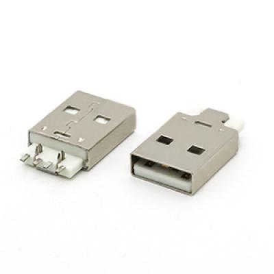 Mid Mount  USB 2.0 Type A Male Plug Connector 