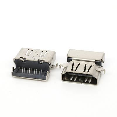 High Definition Multimedia Interface DIP Type A Female Connector 19P