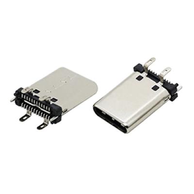 Vertical USB C Male Connector
