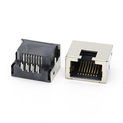 Reverse RJ45 8P8C Female Jack Connector DIP Type