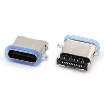 IP67 Waterproof 24P USB C Female Connector