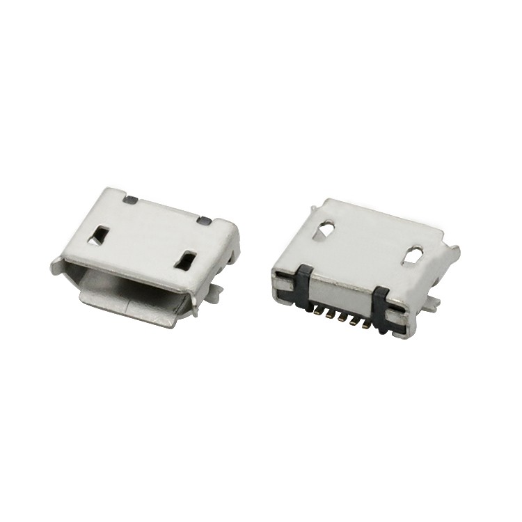 Surface Mount Micro 2.0 USB Type B Female Jack Receptacle Connector 5 Position 
