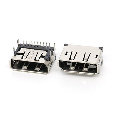 DP Connector Display Port 20P Female Socket Connector Dip Type 
