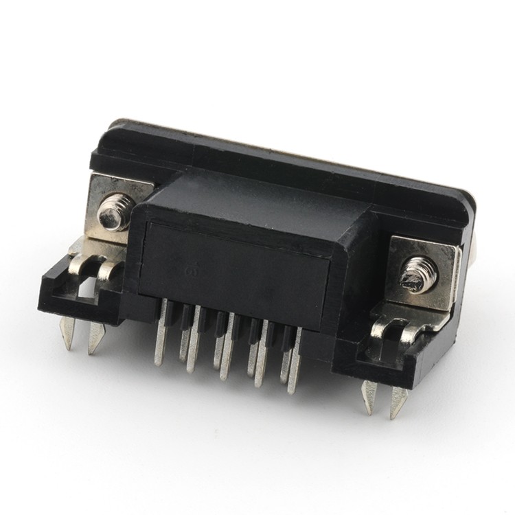 DB 10.2-09P D-SUB VGA  Male Plug connector Right Angle 90D