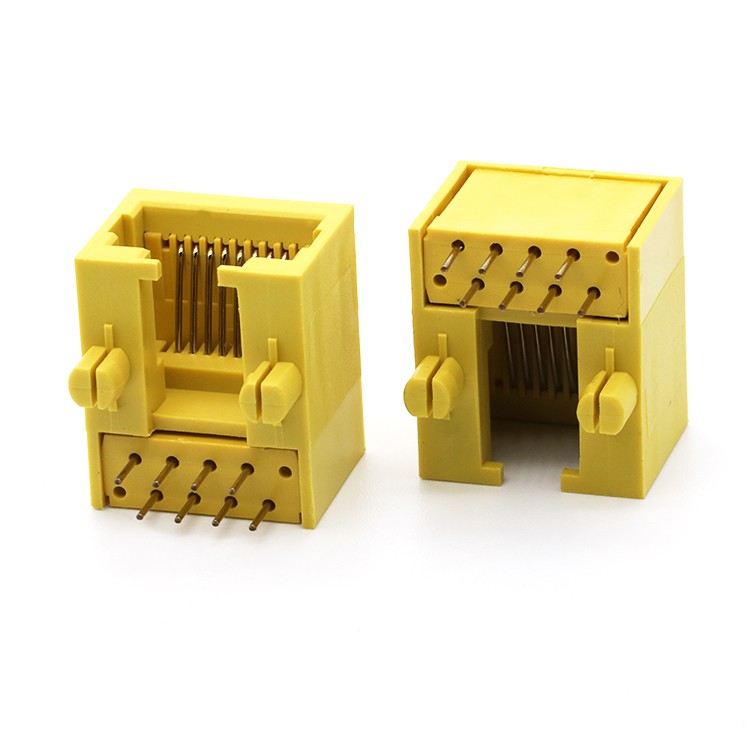 8P8C RJ45 5622 1Port Network Connector Socket Female Ethernet Connector Dip Type 