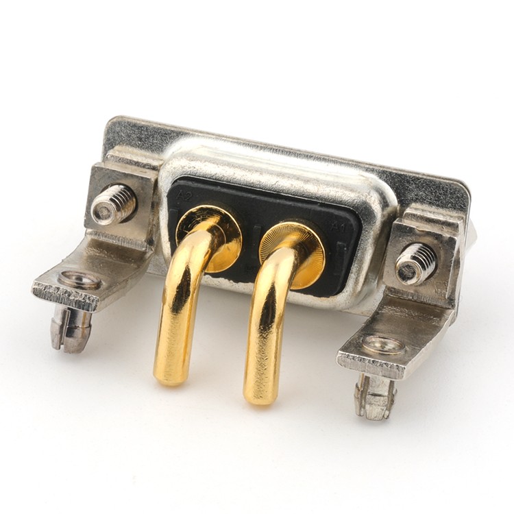 2W2 Power D-SUB Connector Plug Male Solder DB Connector PCB Mount 90D 