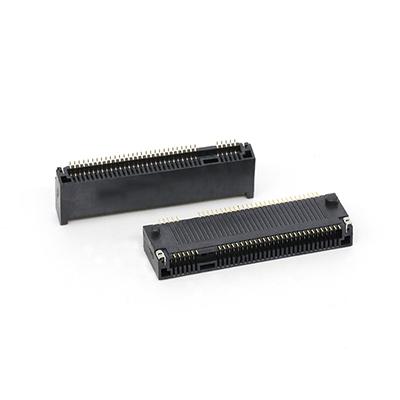 Vertical 180Degree MINI PCI Express  52P Female Socket Connector 5.2H for PCB