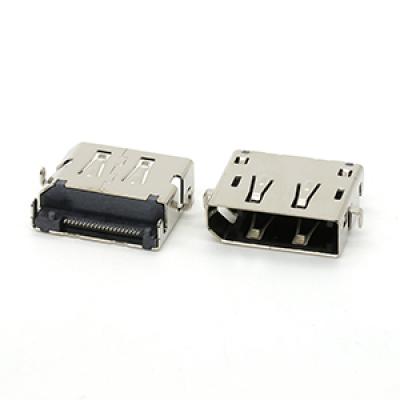 Mid Mount 1.0MM 20Pin DP Connector Display Port Female Connector