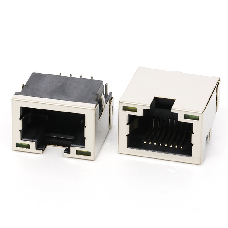 Mid Mount 4.2MM 1X1 Port RJ45 Modular Jack Female Connector