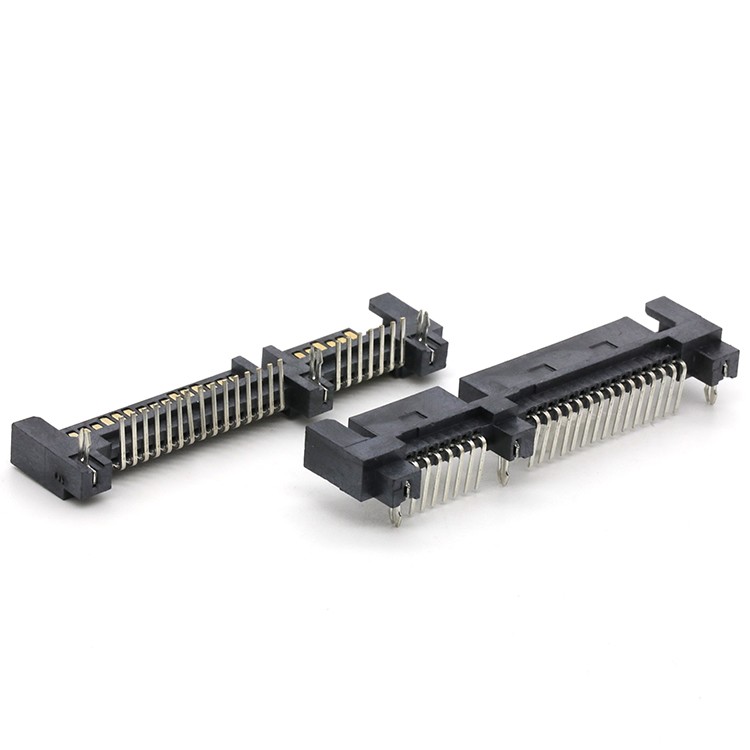 Surface Mount 22Pin SATA 7+15Pin Male Connector