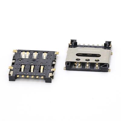 7Pin 1.45H Nano SIM Card Female Connector