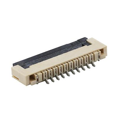 1.0mm Pitch 2.0mm Thickness Flip Type FPC/FFC Connector