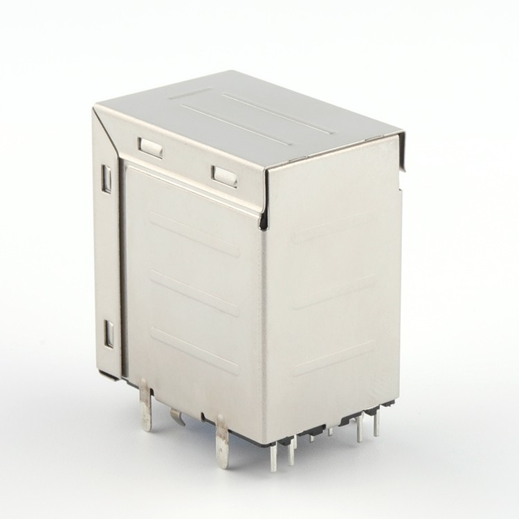 Single Port with Leds RJ45+USB 3.0 Type B Female Connector