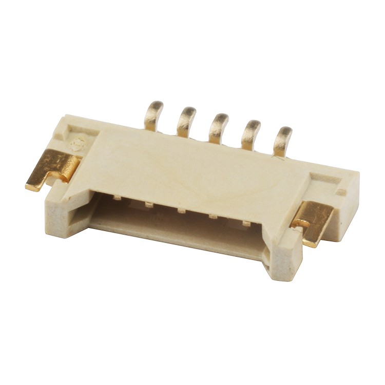 5Pin Natual Color 1.25Pitch Surface Mount  R/A Type Wire To Board Connector