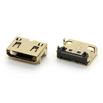 19Pin PCB Mount Mini High Definition Multimedia Interface C Type Female Connector 
