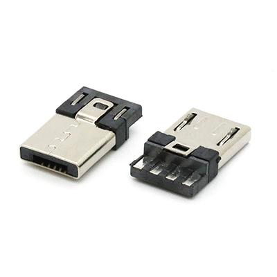 5P Micro USB A Type Male Solder Plug Connector