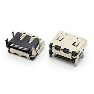 HDMI Female Connector PCB Mount