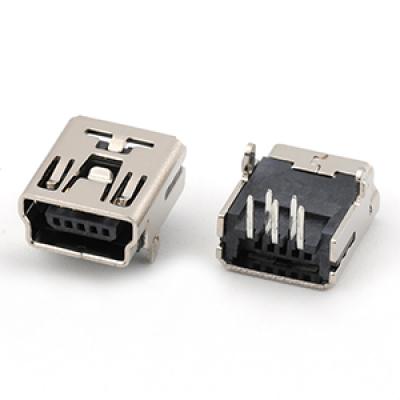 MINI USB 2.0 5P B Female Connector 2 feet 