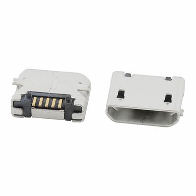 Micro USB Charging Connector Vertical 5Pin SMT Micro USB B Type Female Connector