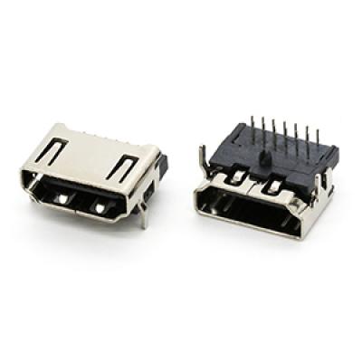 HDMI Female A type Connector DIP type