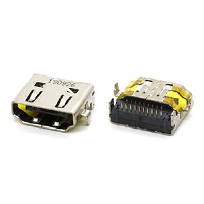 Mid Mount HDMI A Female Connector 19Pin