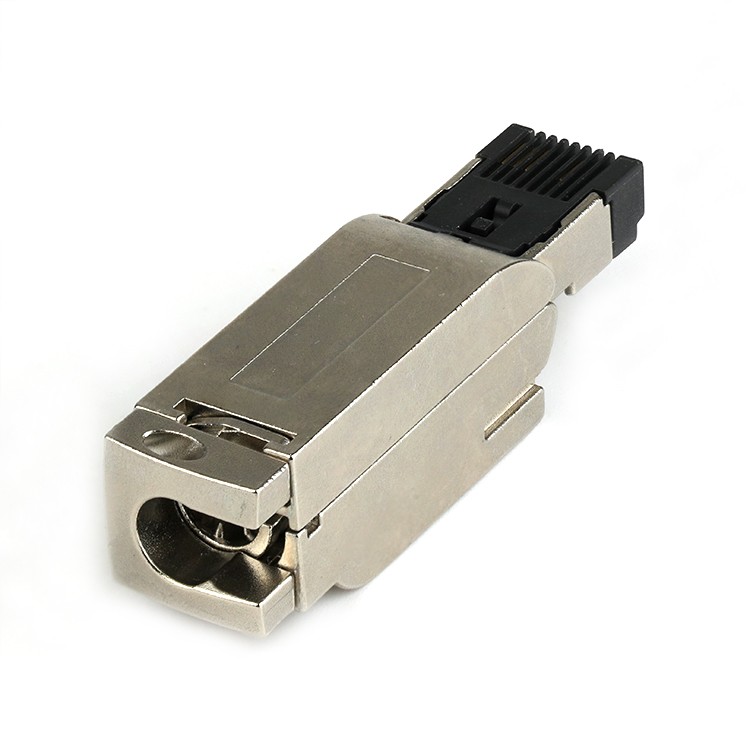 6GK FTP-8P4C Metal RJ45 Male Connector RJ45 Connector Compatible with Siemens Registered Jack and Industrial Ethernet Bus