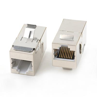 Cat.6A RJ45 STP Adapter RJ45 8P8C Cat.6A Female Jack Ethernet Connector
