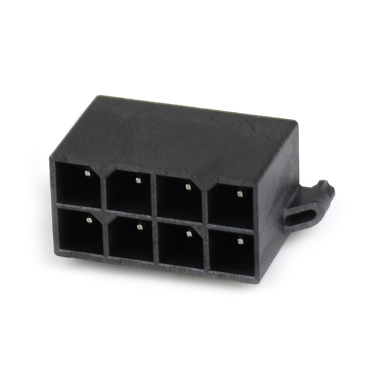 Custom 5.7mm Pitch Wire Header 2 4 6 8 10 12 Pin Vertical Dip Wire to Board Connector