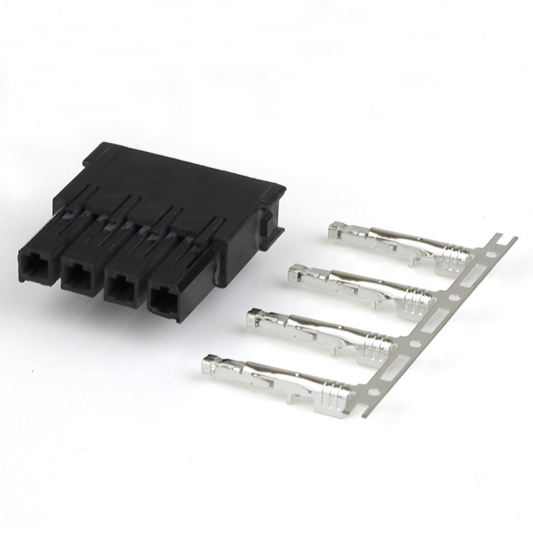 Custom Pitch 5.7mm Wire to Board Housing Receptacle 4-Pin 2~8P PCB Wire to Board Connector