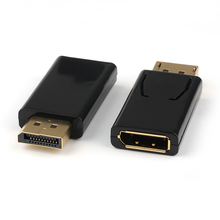 Gold Plated DisplayPort Adapter 20Pin DP Male to DP Female Adapter