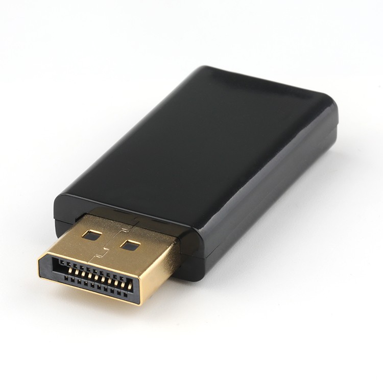 Gold Plated DisplayPort Adapter 20Pin DP Male to DP Female Adapter