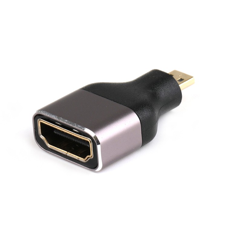 HD-MI 19 Pin Adapter High-Definition Multimedia Interface A Female to D Male Adapter Converter