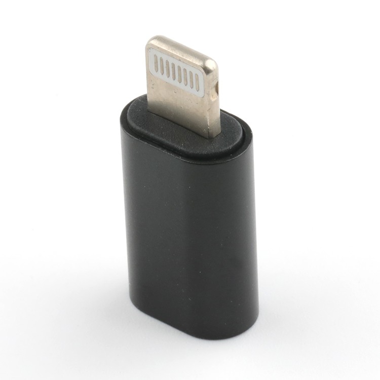  Lightning Male to USB C Female Adapter 180 Degree Lightning to Type C Adapter