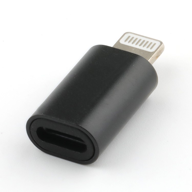  Lightning Male to USB C Female Adapter 180 Degree Lightning to Type C Adapter