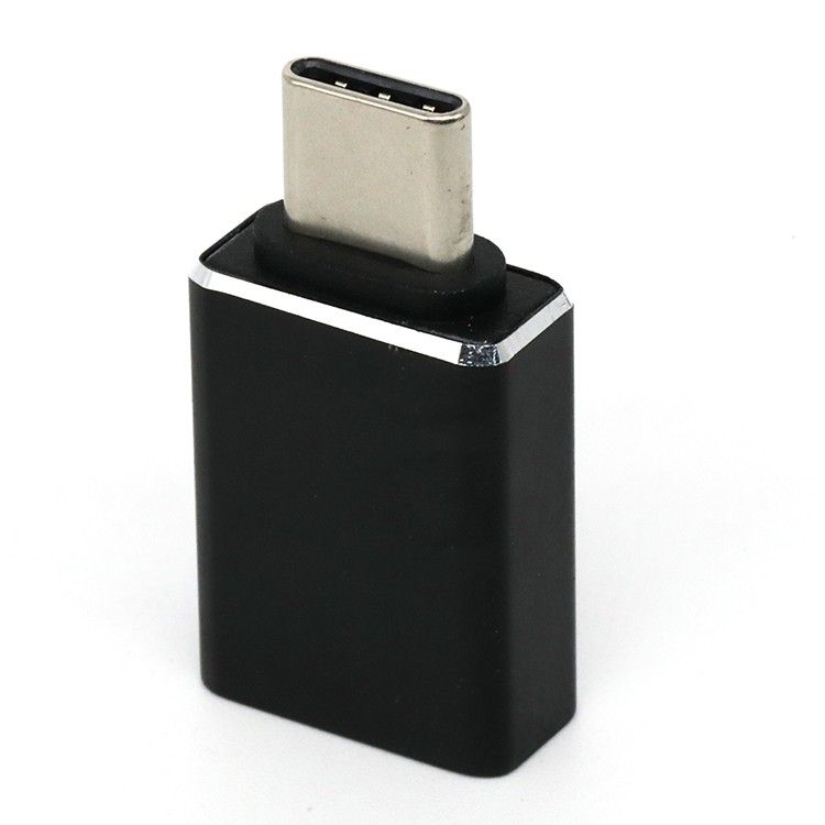 OTG USB 3.0 Type A Male To USB Type C Female Data Charger Adpter,L=28mm